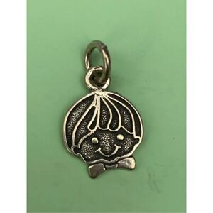 .925 Boy Head Sterling Silver Jewelry Charm #family